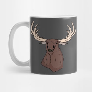 Stupid Moose Face Mug